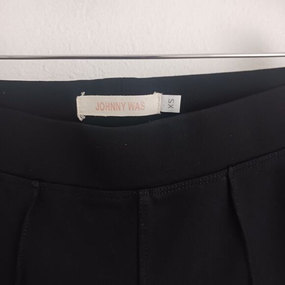 Johnny Was black leggings size  XS - Picture 4 of 7